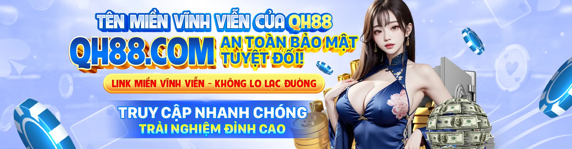 Sòng bạc trực tuyến Win456 với ánh sáng xanh vàng sang trọng
